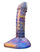 Mokko Toys Dildo Cosmos cu Ventuza Silicon Albastru 19 cm