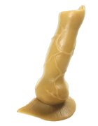 Mokko Toys Dildo Doggy Style cu Ventuza PVC Natural 17.5 cm