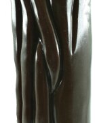 Mokko Toys Dildo Great Stallion cu Ventuza Pvc Maro 31.5 cm