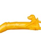 Mokko Toys Dildo Realist Doggy Soft PVC Galben 25 cm