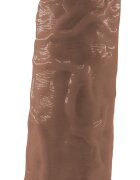 Mokko Toys Dildo Realist Terry cu Ventuza PVC Maro 24 cm