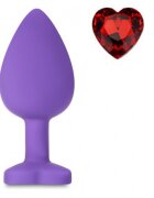 Mokko Toys Dop Anal Brighty Large Silicon Mov/Rosu