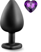 Mokko Toys Dop Anal Brighty Large Silicon Negru/Mov
