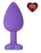 Mokko Toys Dop Anal Brighty Medium Silicon Mov/Rosu
