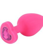 Mokko Toys Dop Anal Brighty Medium Silicon Roz/Roz