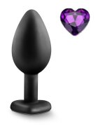 Mokko Toys Dop Anal Brighty Small Silicon Negru/Mov