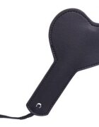 Mokko Toys Padela Rigida Heart Shaped Pleasure Negru