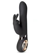 Mokko Toys Vibrator Dolphy-Gyro 13 Moduri Vibratii 6 Moduri Rotatii Silicon USB Negru 23 cm