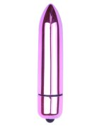 Mokko Toys Vibrator Glont Zoe 10 Moduri Vibratii Roz Metalizat 9 cm