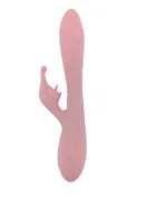 Mokko Toys Vibrator Iepuras Tessa 10 Moduri Vibratii Silicon USB Roz 21.8 cm Velvet Obsession
