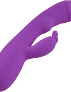 Mokko Toys Vibrator Rabbit Fire 10 Moduri Vibratii 5 Moduri Pulsatii Silicon USB Mov 21 cm