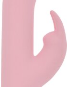 Mokko Toys Vibrator Rabbit Monchichi 10 Moduri Vibratii Puternice Silicon USB Roz 17 cm