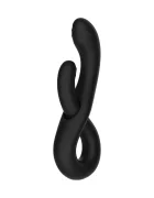 Mokko Toys Vibrator Rue Multi-Shape 10 Moduri Vibratii Silicon USB Negru 22.2 cm Velvet Obsession