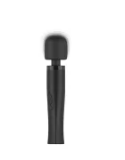 MyMagicWand Vibrator Medium 7 Moduri Vibratii 4 Intensitati de Viteza Silicon ABS USB Negru 25.8 cm