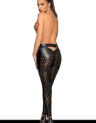Noir Handmade Colanti Wetlook Model Performat si Catarama S