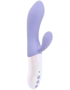 NOX Vibrator Iepuras Ava 10 Moduri Vibratii Silicon USB Magentic Mov 19 cm