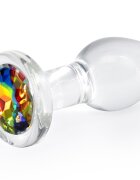 NsNovelties Dop Anal Crystal Desires Rainbow Gem Sticla 7.2 cm