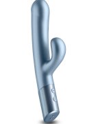 NsNovelties Vibrator Iepuras Royals Countess 20 Moduri Vibratii Silicon USB Albastru 24 cm