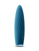 NsNovelties Vibrator Revel Kismet Teal 8 Moduri Vibratii Silicon USB 11.8 cm