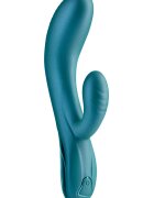 NsNovelties Vibrator Royals Regent 10 Moduri Vibratii Silicon USB Verde 19.3 cm