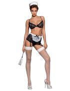 Obsessive Set Lenjerie Menajera Maidme S/M