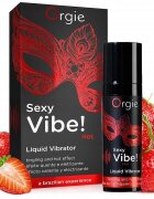 Orgie Lichid Vibrator Sexy Vibe! Hot Aroma Capsuni 15 ml