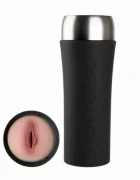 OTOUCH Masturbator Pussy INSCUP 4 Vibratii si Suctiune TPE si ABS USB 23 cm