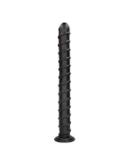 Ouch! Dildo Anal Pole of Power cu Ventuza PVC Negru 58.5 cm
