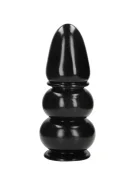 Ouch! Dop Anal Ultra Collosus cu Ventuza PVC Negru 35.5 cm