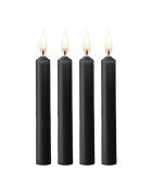 Ouch! Set 4 Lumanari Teasing Wax Negru