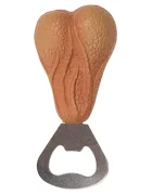 Out Of The Blue Deschizator Metalic de Sticle Forma Testicule 9 cm