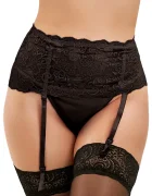 Paris Hollywood Portjartier Bikini Dantela Negru L/XL