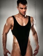 Passion Body Tanga Barbati Negru S/M