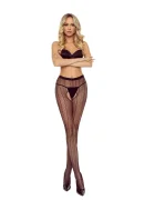 Passion Ciorapi Crotchless Sexy Negru S/M