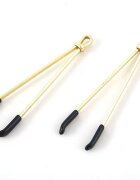 Passion Labs Clame pentru Sfarcuri Metal Auriu Nipple Stim