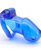 Passion Labs Cusca de Castitate Cock Trainer Hard Plastic Albastru