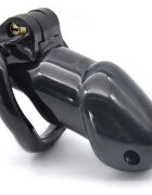 Passion Labs Cusca de Castitate Cock Trainer Hard Plastic Negru
