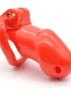 Passion Labs Cusca de Castitate Cock Trainer Hard Plastic Rosu
