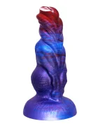 Passion Labs Dildo Fantasy No. 50 cu Ventuza Silicon Lichid Albastru 19.4 cm