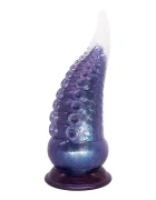 Passion Labs Dildo Fantasy No. 56 cu Ventuza Silicon Lichid Albastru 21.5 cm