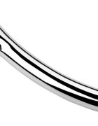 Passion Labs Dildo Heavy Metal Argintiu 19.5 cm