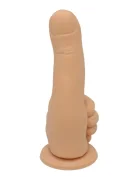 Passion Labs Dildo Thumber-Small Baza cu Ventuza Silicon Lichid Natural 16.5 cm