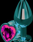 Passion Labs Dop Anal Brilliant Anal Plug Large Rose Gold Piatra Verde