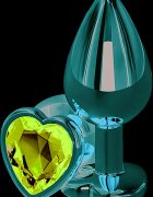 Passion Labs Dop Anal Brilliant Anal Plug Small Rose Gold Piatra Mov