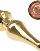 Passion Labs Dop Anal Emery Medium Metalic Auriu Cristal Portocaliu