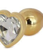 Passion Labs Dop Anal Hearty Buttplug Small Auriu/Transparent