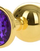 Passion Labs Dop Anal Metallic Buttplug Large Auriu/Mov