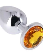 Passion Labs Dop Anal Metallic Buttplug Small Argintiu/Galben