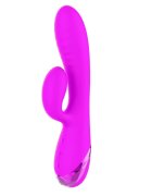 Passion Labs Vibrator Iepuras Inflatable Sahara 10 Moduri Vibratii Silicon USB Magnetic Mov 19.5 cm Sensations
