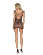 Passion Rochie Mini cu Decupaj la Spate Negru S-L